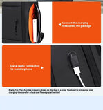 Wiersoon Backpack For Men Waterproof Backpack Large Capacity Business Trip Multifunctional Password Anti-theft Laptop Bag