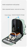 2024Men Women's Bag Large Capacity Journey Multifunction Backpack With Shoe Storage Multilayer Dry And Wet Separation Waterproof