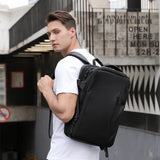 INRNN Expandable Backpack Men 17inch Laptop Backpacks 39L Waterproof Anti Theft Backpack Male Large Capacity Travel Business Bag