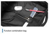 Men and Women Vacuum Backpack 16 inch Vacuum Seal Business Travel Compression Expandable Airline Approved Backpack with Air Pump
