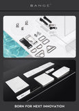 BANGE Male Shoulder Bags USB Charging Crossbody Bags Men Anti Theft Chest Bag School Summer Short Trip Messengers Bag