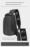 Mark Ryden Men shoulder bag fashion outdoor chest bag portable messenger bag breathable honeycomb back light