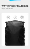 Bange 40L Travel Backpack Men USB  Anti-theft 17.3 Laptop Backpack School Expandable Bag Compass Fashion Male Backpack Large