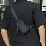 Men Chest Bag Mens Shoulder Body Bag Oxford Fashion Man Side Sling Crossbody Bag for Male 2025 Casual Handbag Travel Phone Bags