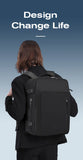 Bange Travel Backpack Business Aesthetic Backpack School USB Bag Large Capacity 15.6 Laptop Waterproof Fashion Backpack Women