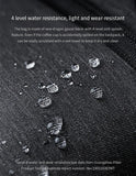New Xiaomi Minimalist Urban Backpack 2 Men's and Women's 15.6 Inch Laptop USB Travel Backpack 20L Notebook Backpack Waterproof