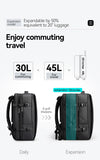 MARK RYDEN 45L Expandable Men's Backpacks Business Travel Backpack Bolsas Femininas Durable Bagpacks for Men Fits 17.3in Laptop