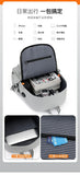 Nylon Zipper Solid Color Large Capacity USB New Backpack Leisure Travel Outdoor Academy Wind Backpack Waterproof Wear-resistant