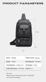 Lifetime Warranty Men Fashion Shoulder Bag For Man 9.7 11inch Ipad Bag Chest Pack Men Waterproof Large Capacity Crossbody Bag