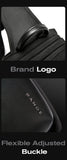 BANGE 2024 New Arrival Multifunction Crossbody Bag for Men Shoulder Messenger Bags Waterproof Men Sling Bags with Big Capacity