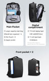 MARK RYDEN 45L Expandable Men's Backpacks Business Travel Backpack Bolsas Femininas Durable Bagpacks for Men Fits 17.3in Laptop