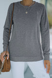 Wash Fleece Pullover Sweatshirt