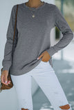 Wash Fleece Pullover Sweatshirt