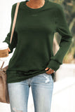 Wash Fleece Pullover Sweatshirt