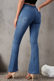 Wash Vintage Wide Leg Jeans