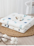 Four Layers Summer Thin Baby Bath Towel mini pineapple/pineapple
