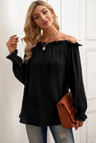 Off-the-shoulder Ruffle Top