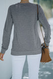 Wash Fleece Pullover Sweatshirt