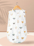6 Layers Summer Thin Baby sleeveless vest sleeping bag