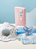 5Pieces Antibacterial Baby Bib saliva towel Gift Box