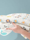 Ten Layers Winter Thick Baby Bath Towel Lion/Whale