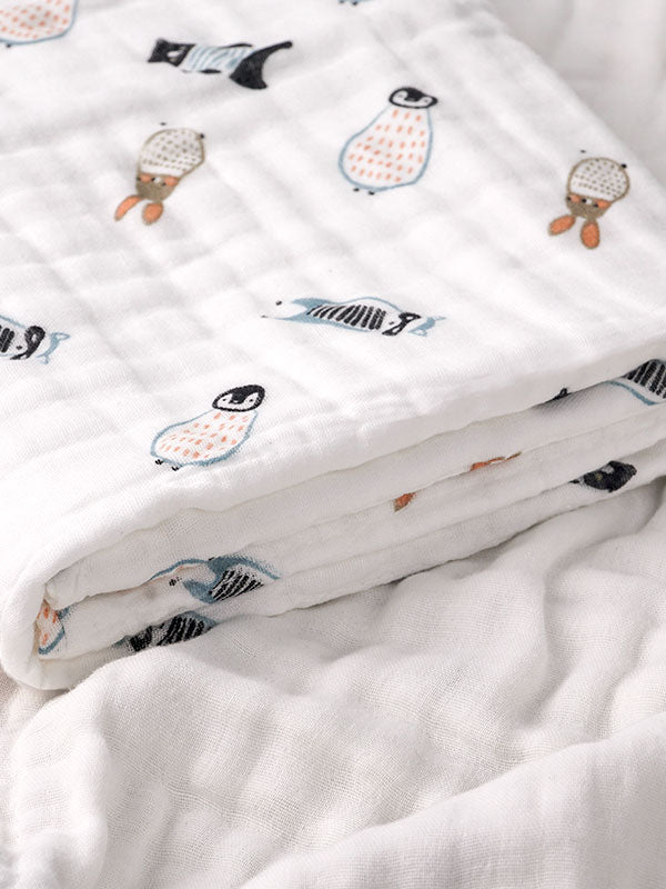 Ultra Absorbent Floral Print Baby Bath Towel