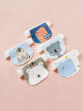 Four Layers 5 Pieces Baby Boy Sweat Towel Children's back cushion