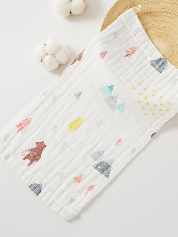 Baby Face Towel Baby Napkin Baby Saliva Towel Autumn/Baby Bear/Bear