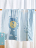 Gift Box Set Antibacterial Baby Bath Towels Blanket