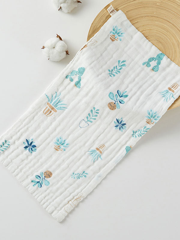 Baby Face Towel Baby Napkin Baby Saliva Towel Bees/Blue Elephant/Cactus
