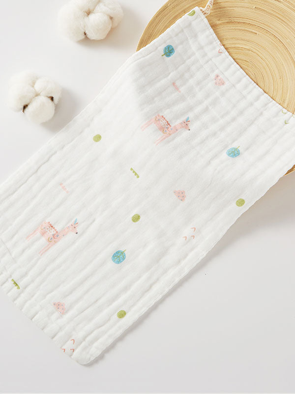 Baby Face Towel Baby Napkin Baby Saliva Towel Dinosaurs/Elephant/Fawn