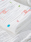 Ultra Absorbent Floral Print Baby Bath Towel
