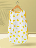 4 Layers Summer Thin Baby sleeveless vest sleeping bag Elephant/Fawn/Lemon