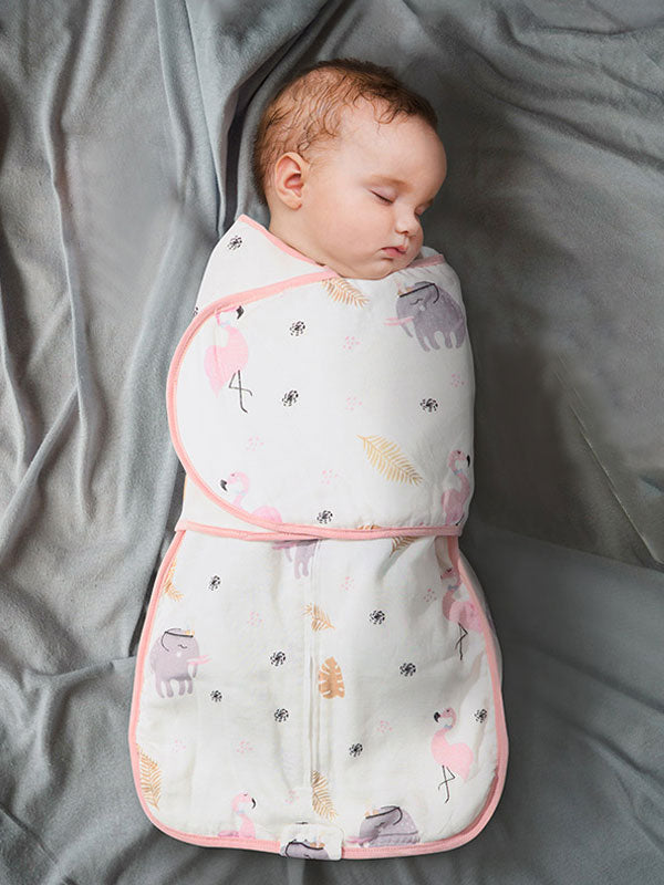Newborn baby elastic Anti-startle sleeping bag