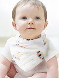 3 Pieces Baby Saliva Towel Triangle towel