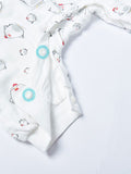 Antibacterial 2 Layers bamboo baby bunting bag Detachable sleeves