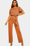 Oh So Glam Belted Wide Leg Jumpsuit