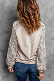 Leopard Print Pullover Top
