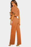 Oh So Glam Belted Wide Leg Jumpsuit