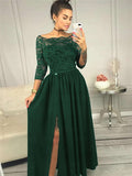 Off Shoulder Lace Bodice High Waist Maxi Skirt Evening Dress